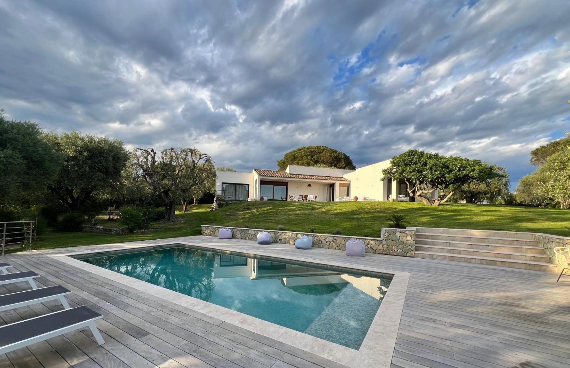 Magnifique Villa Moderne Avec Piscine La Gaude Extérieur photo