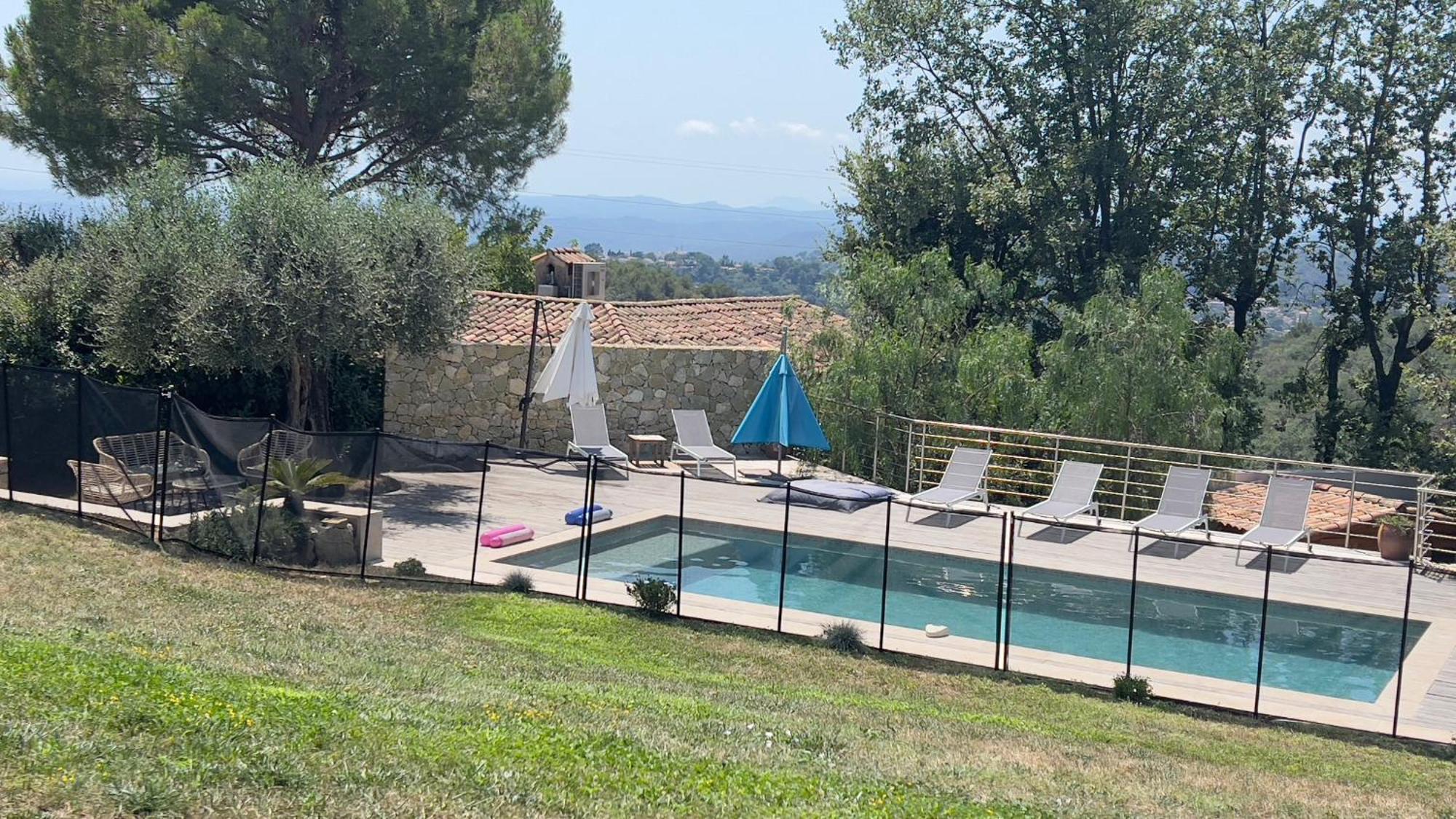 Magnifique Villa Moderne Avec Piscine La Gaude Extérieur photo